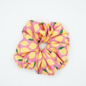 Scrunchie Pink lemonade - L